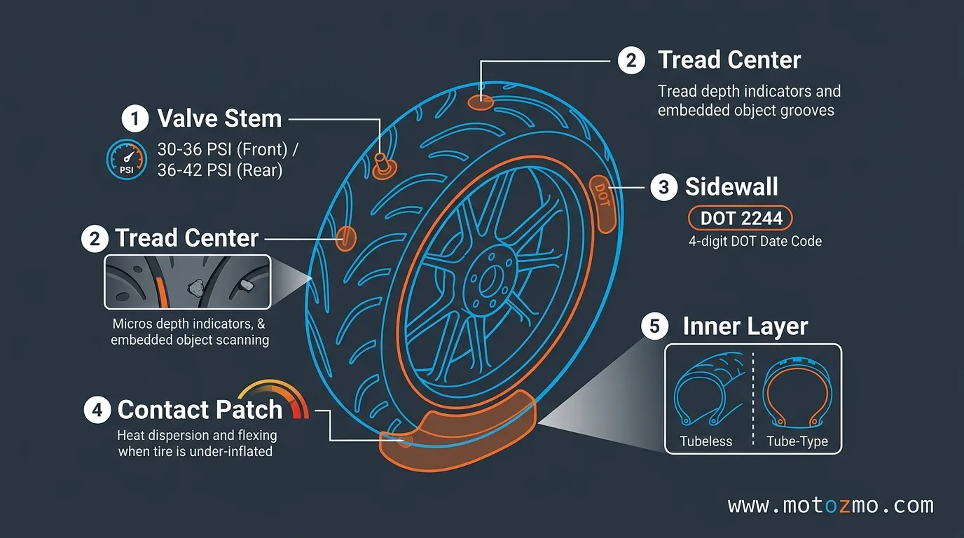 You are currently viewing Prevent a Flat Motorcycle Tire: What Works