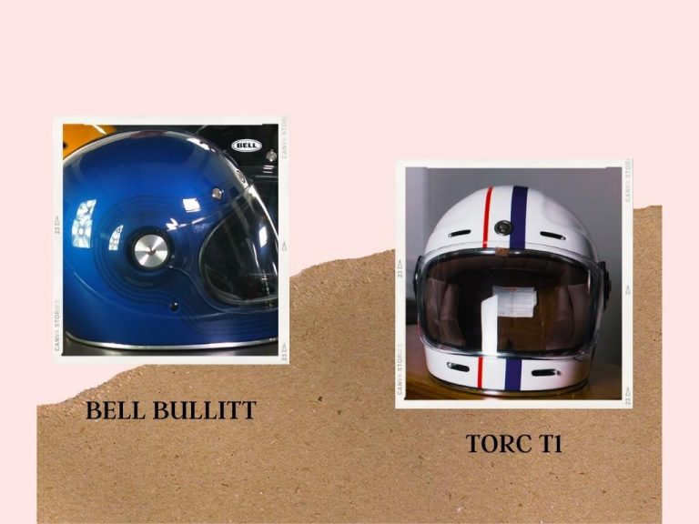 Torc T1 vs Bell Bullitt Retro Motorcycle Helmets A Comparison Guide MOTOZMO