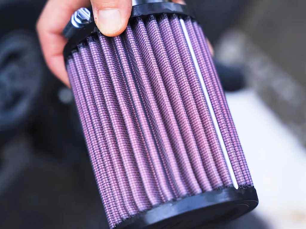 K&N motorcycle air filter review