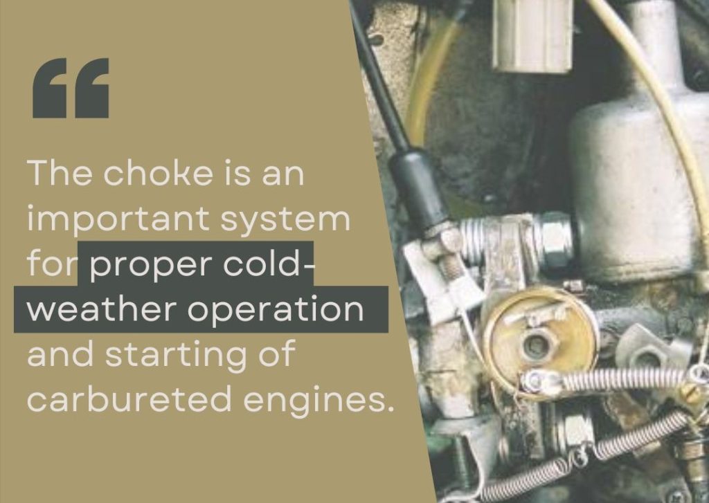 motorcycle carburetor choke