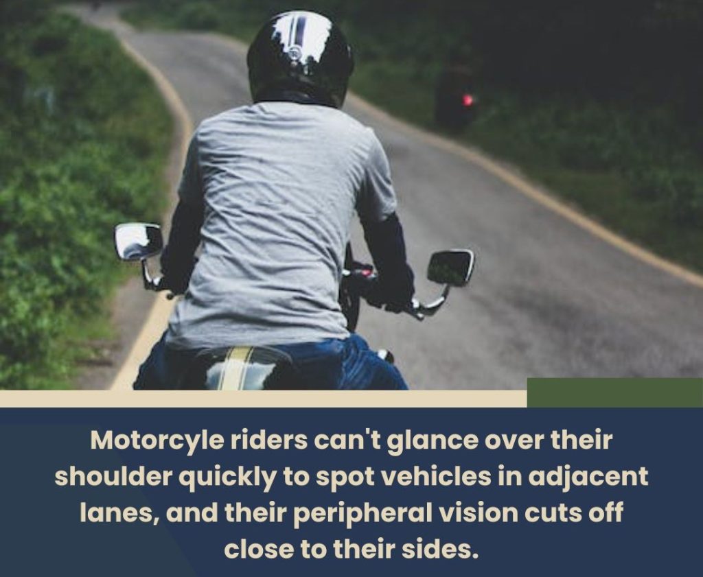motorcycle blind spot