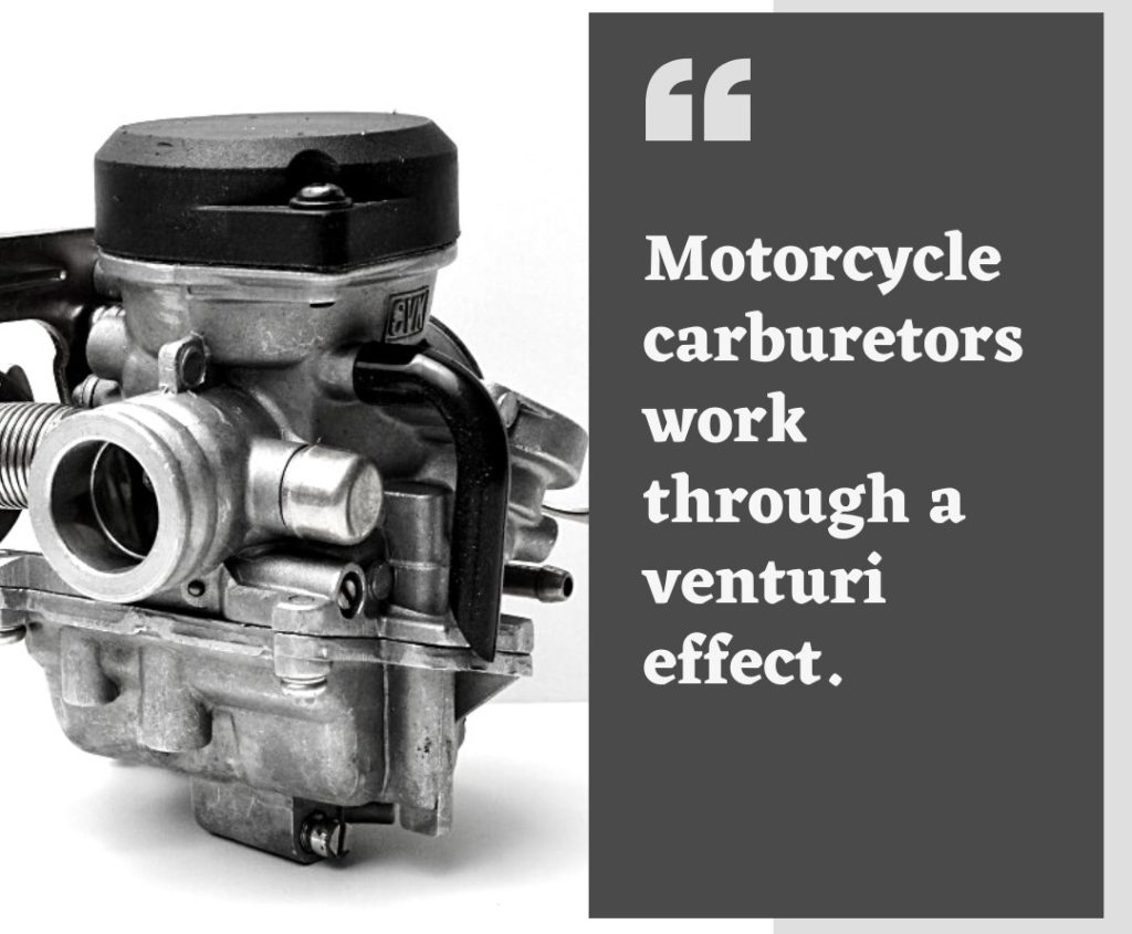 motorcycle carburetor system