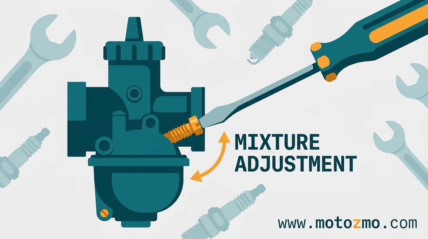Read more about the article How to Adjust Motorcycle Carburetor Air Fuel Mixture