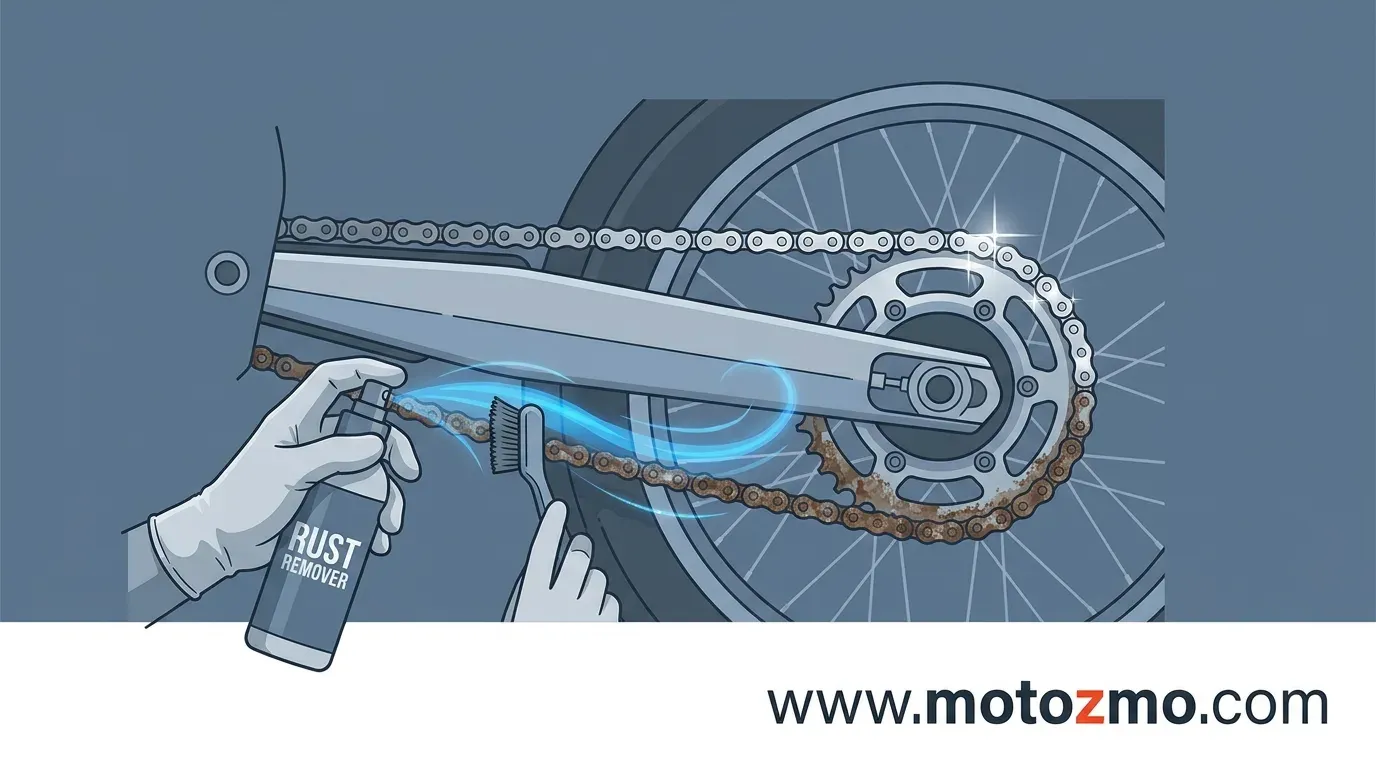 You are currently viewing How to Remove Rust from Motorcycle Chain: Sealed vs Non-Sealed
