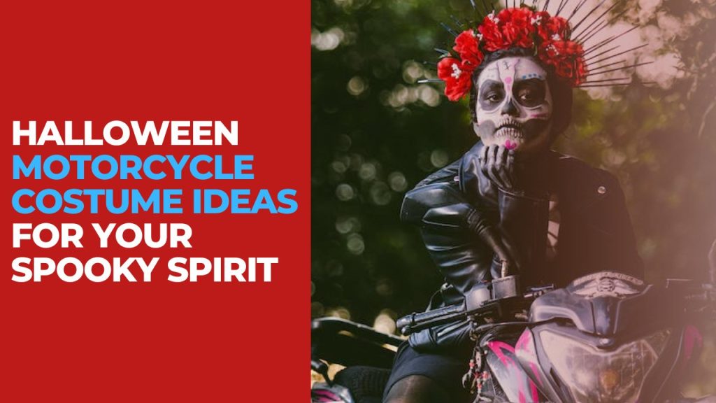 Halloween motorcycle costume