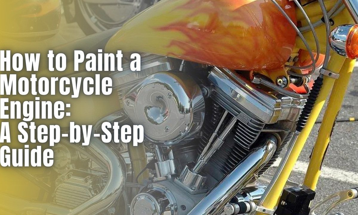 how to paint a motorcycle engine