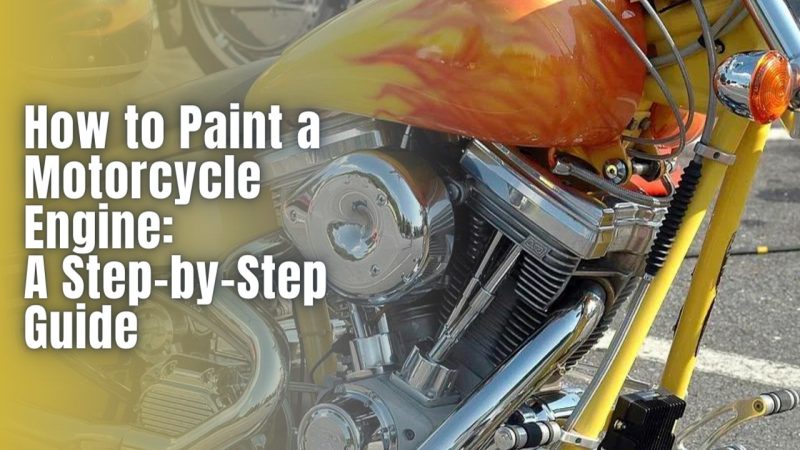 how to paint a motorcycle engine