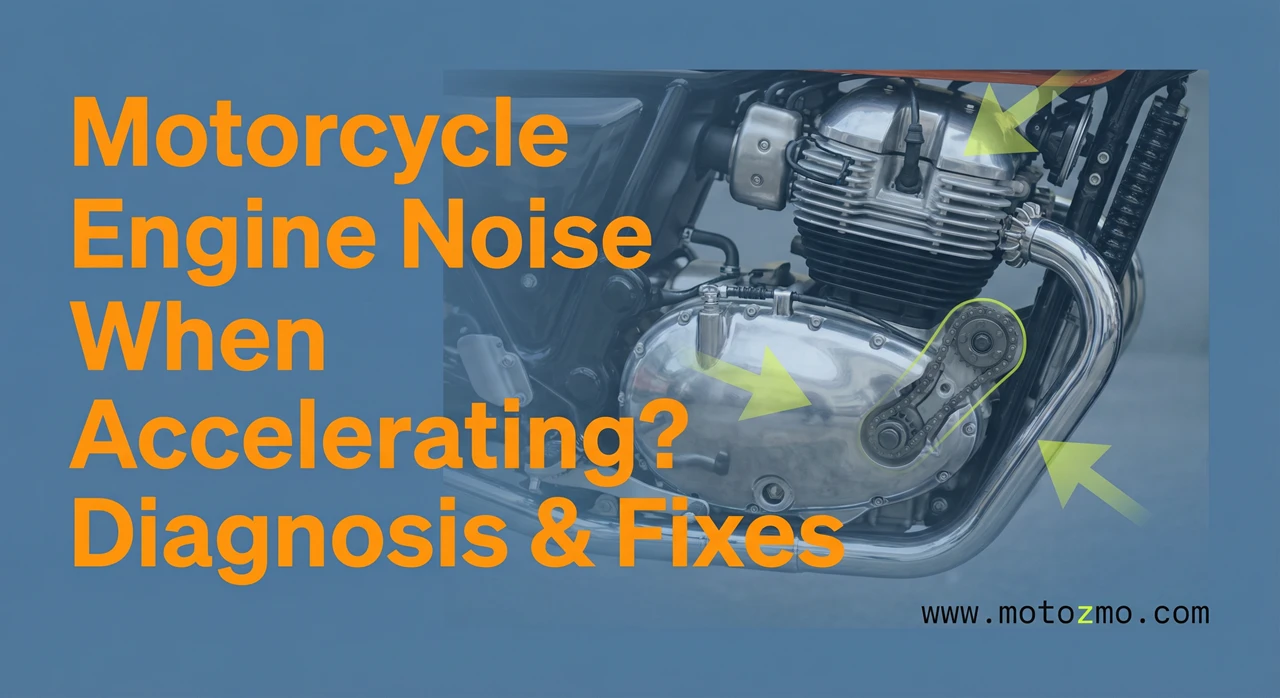 Read more about the article Motorcycle Engine Noise When Accelerating? Diagnosis & Fixes
