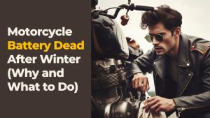Read more about the article Motorcycle Battery Dead After Winter (Why and What to Do)