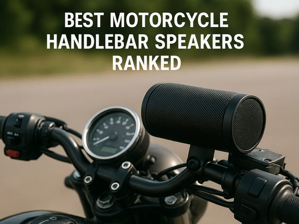 Read more about the article Best Motorcycle Handlebar Speakers Ranked