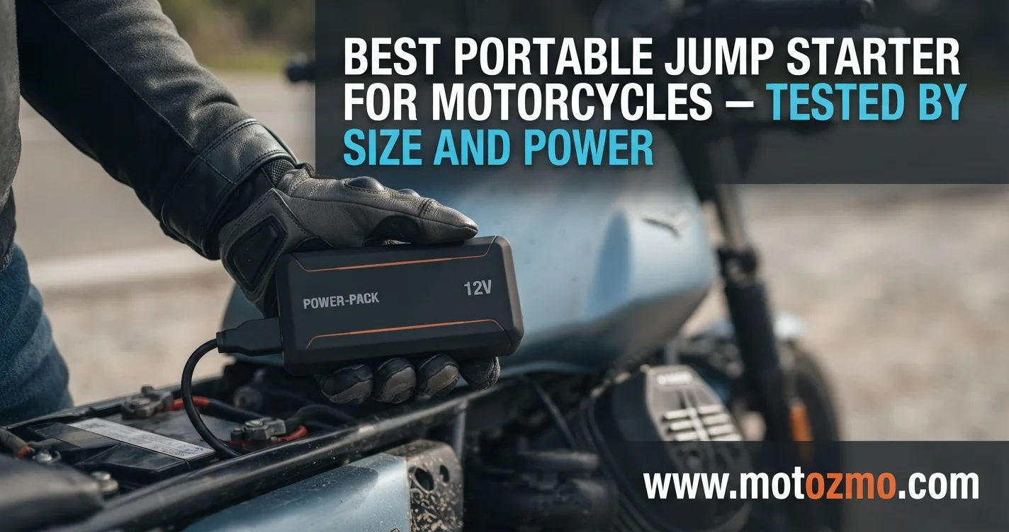 Read more about the article Best Portable Jump Starter for Motorcycles – Tested by Size and Power