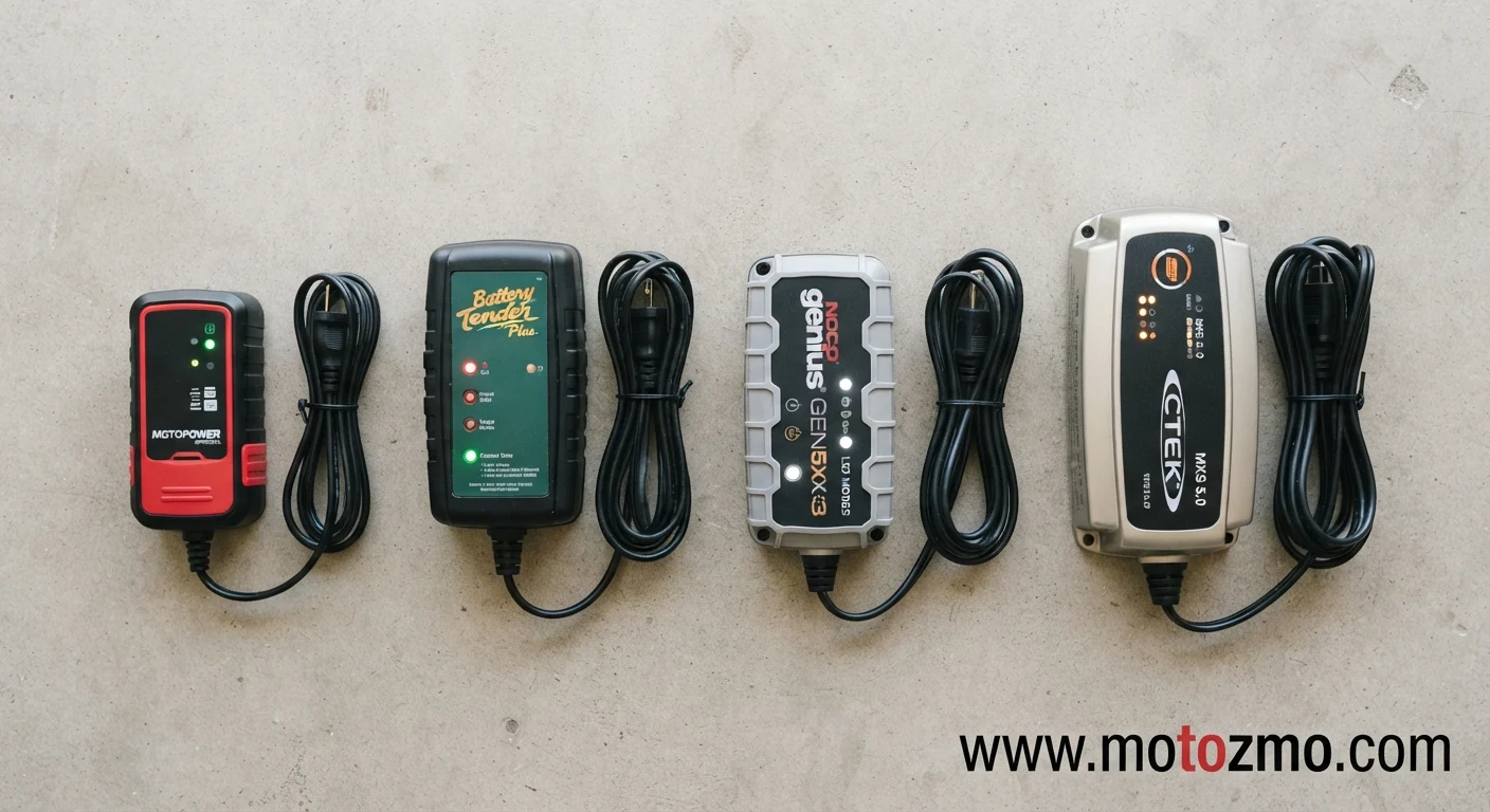 Read more about the article Best Motorcycle Battery Tender & Trickle Chargers