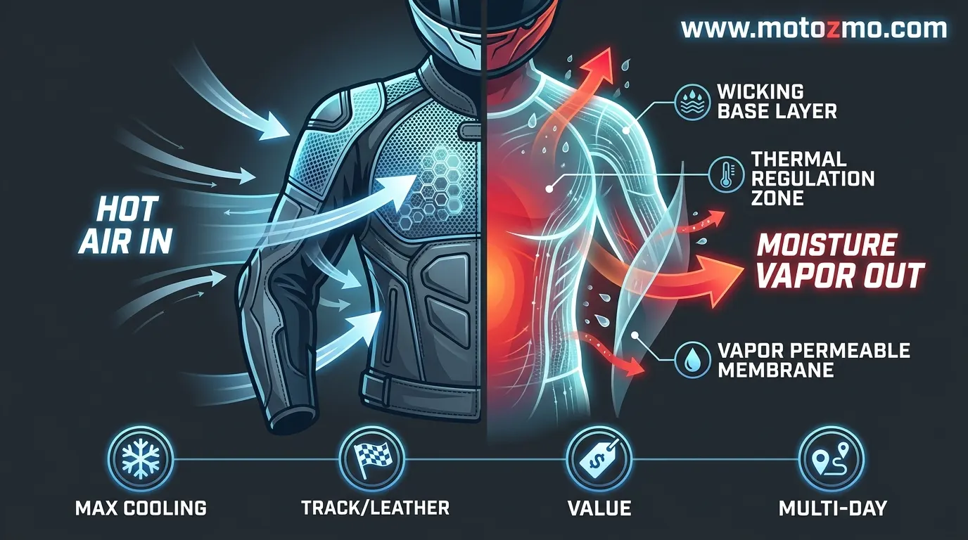 You are currently viewing Best Moisture-Wicking Base Layer for Summer Riding
