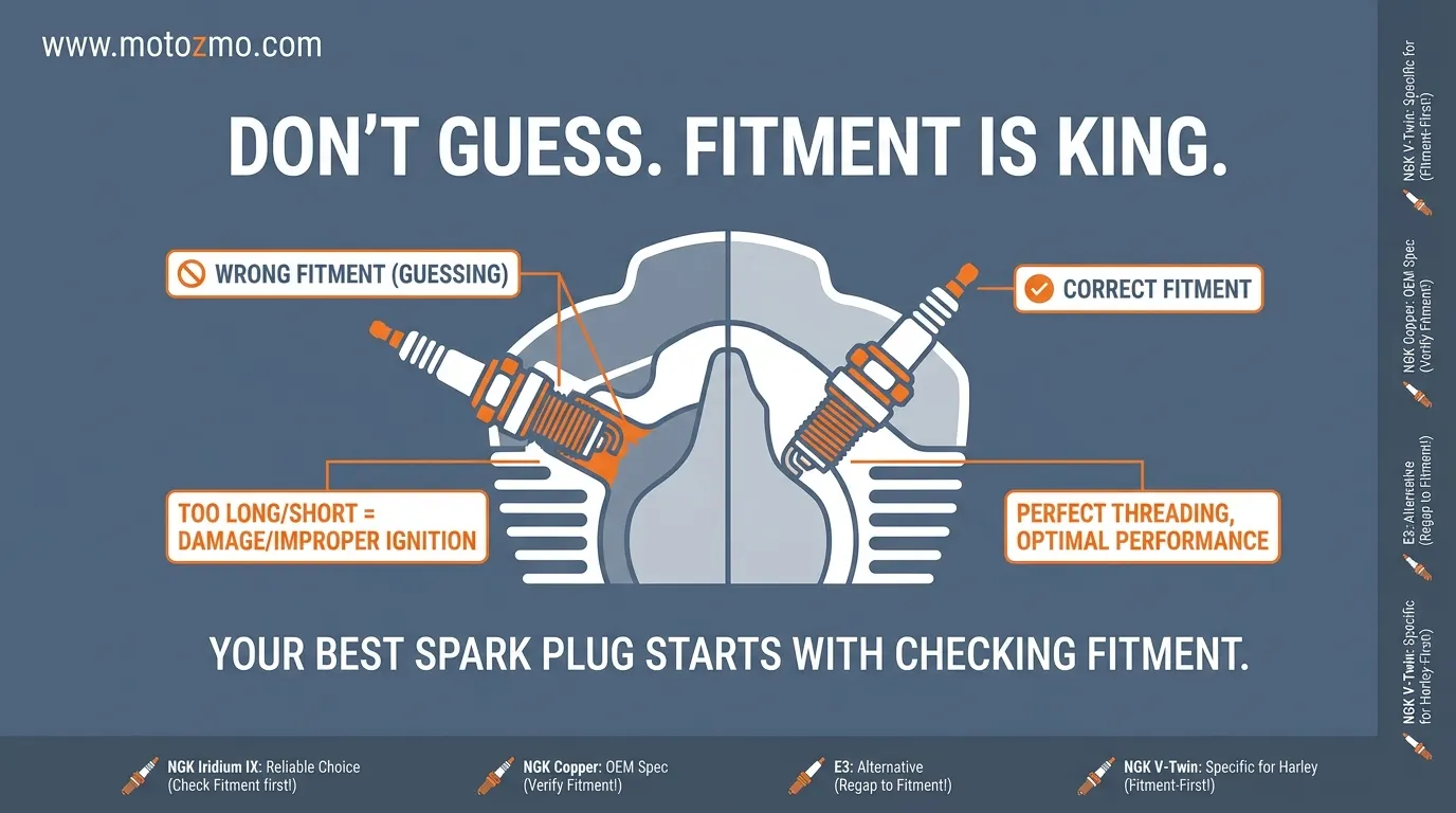 You are currently viewing Best Spark Plugs for Motorcycles: Fitment-First Picks