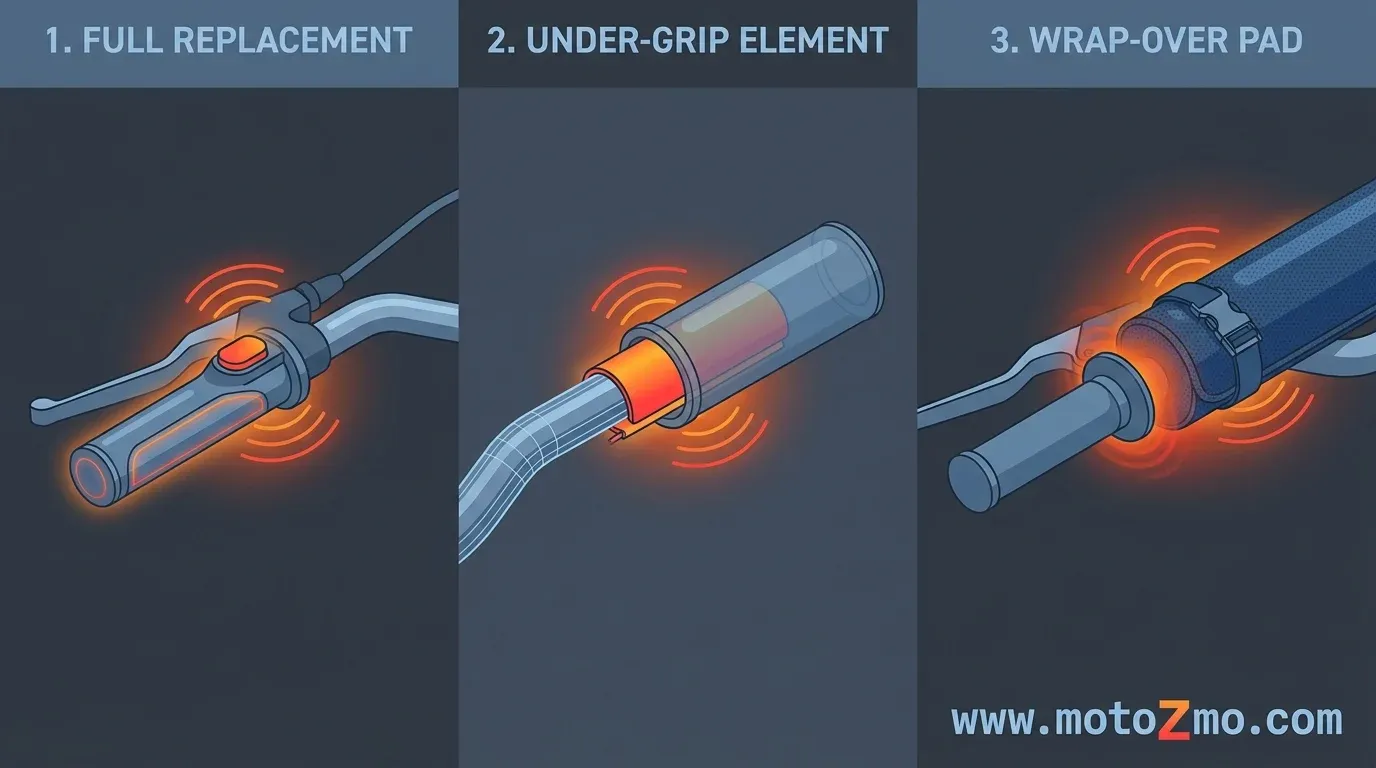 Best Heated Motorcycle Grips by Install Type 1 You are currently viewing Best Heated Motorcycle Grips by Install Type