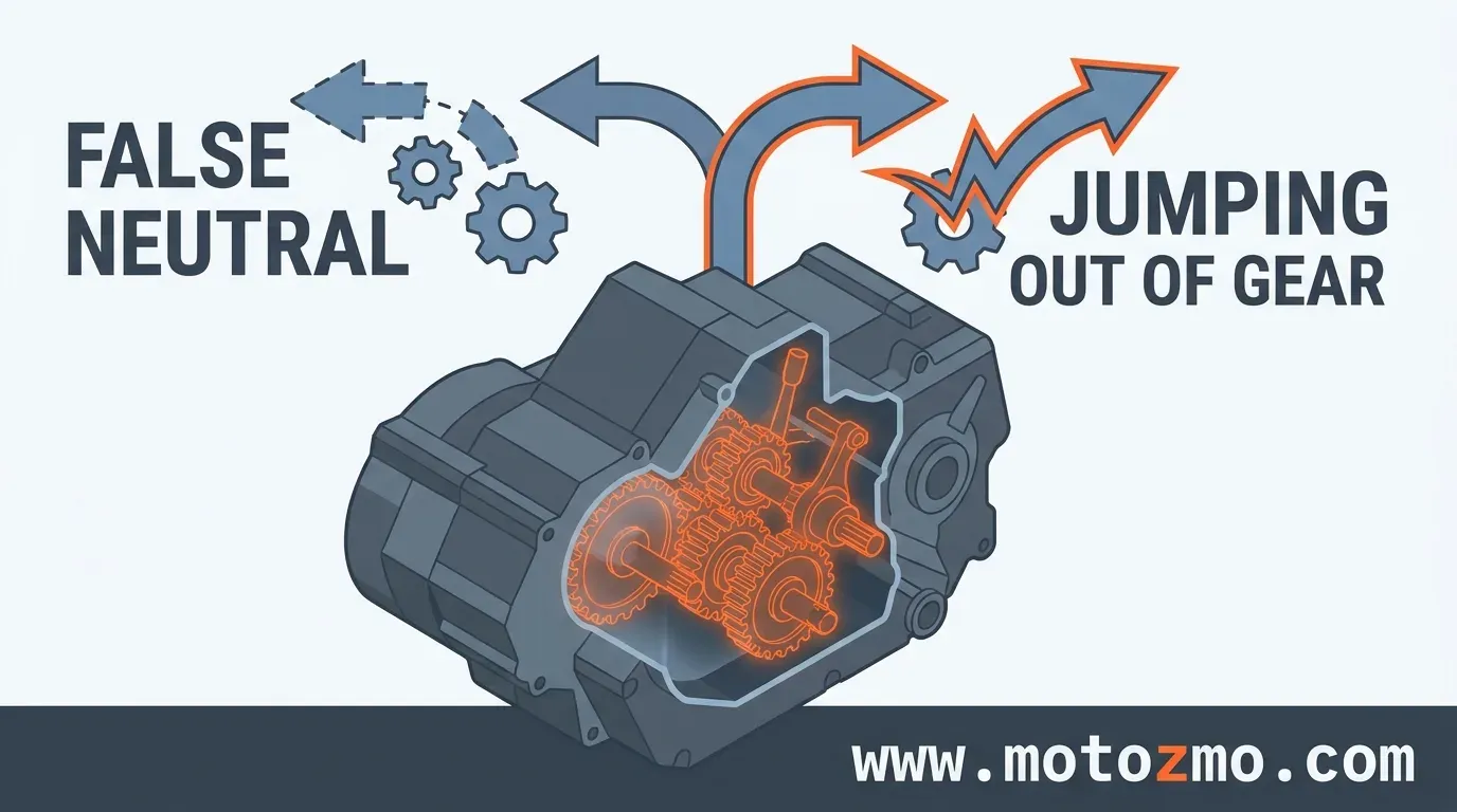 Read more about the article Motorcycle Jumping out of Gear or False Neutrals While Riding