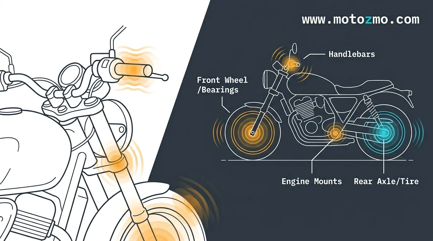 You are currently viewing Motorcycle Vibration Problems? Causes and Fixes