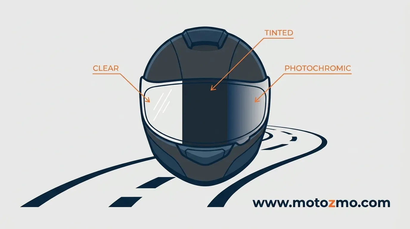 You are currently viewing Clear vs Tinted vs Photochromic Visors: Which Is the Best for Riding?